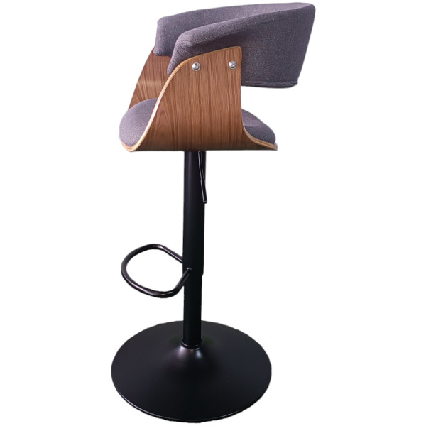 Banco mn1-t  Tela Gris Base Negro - Imagen 12