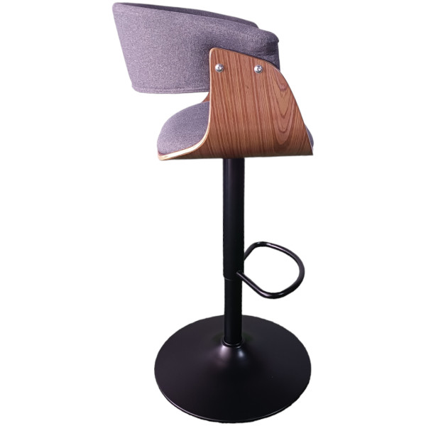 Banco mn1-t  Tela Gris Base Negro - Imagen 9
