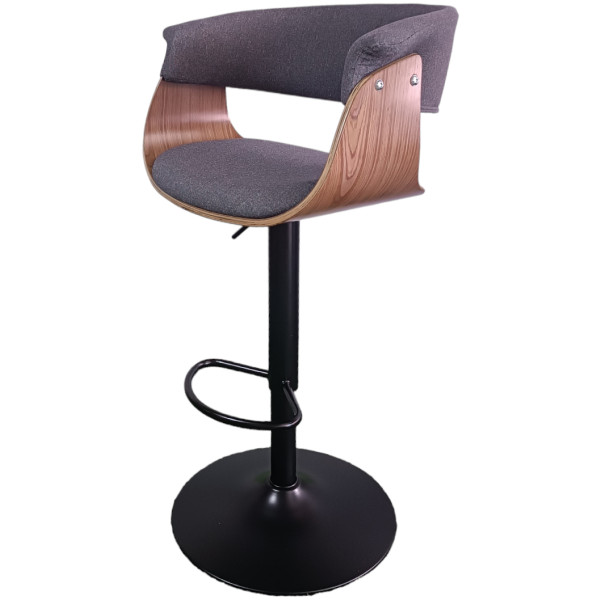 Banco mn1-t  Tela Gris Base Negro - Imagen 8