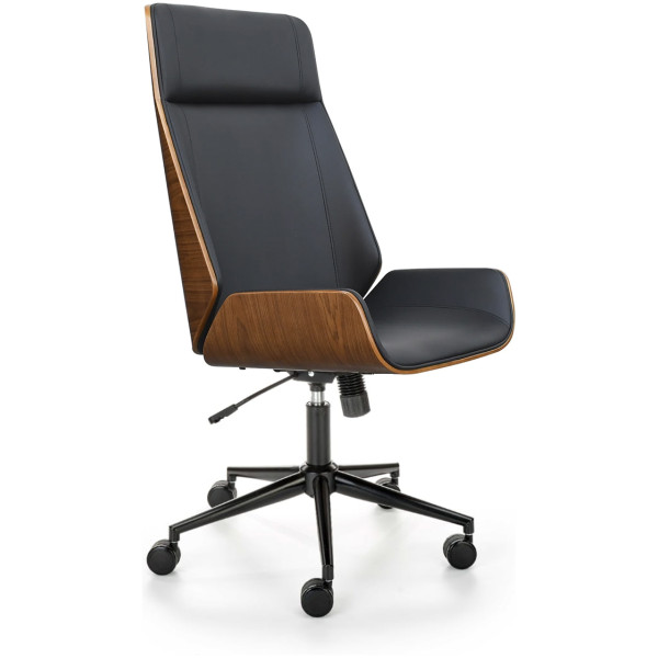 Silla Ejecutiva Tokio-N Chapa Nogal  & Piel PU - Imagen 2