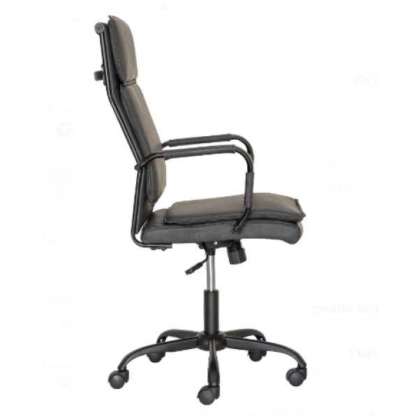 Silla Ejecutiva GA-005A Estilo Eames aluminium acojinada - Imagen 4
