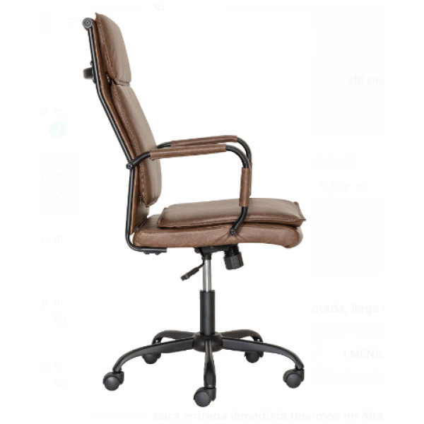 Silla Ejecutiva GA-005A Estilo Eames aluminium acojinada - Imagen 9