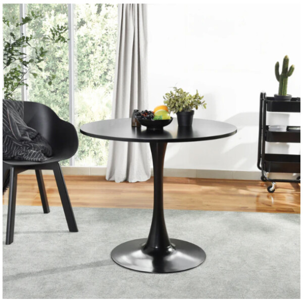 Mesa Tulip Negra MDF 80cm - Imagen 5