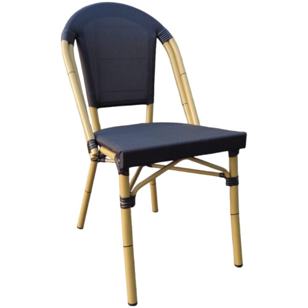 Silla Rattan French Eco Mesh Ratan Estilo Bistro Frances Metal Francesa