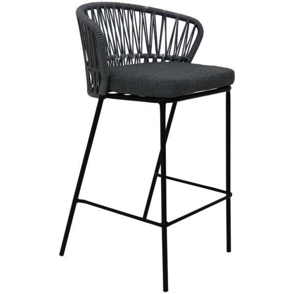 Banco de Exterior Etzatlan con Cojin soga nylon Plano