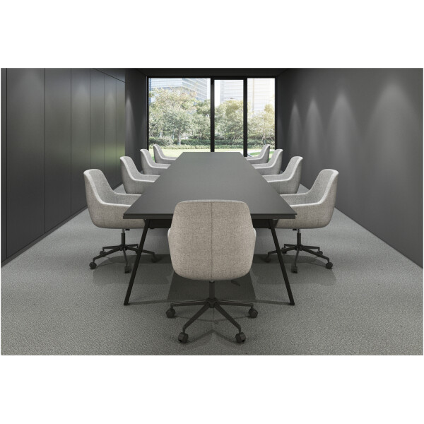Silla Ejecutiva tripoli OHE-2005gris Sillon Base Araña Largo - Imagen 5