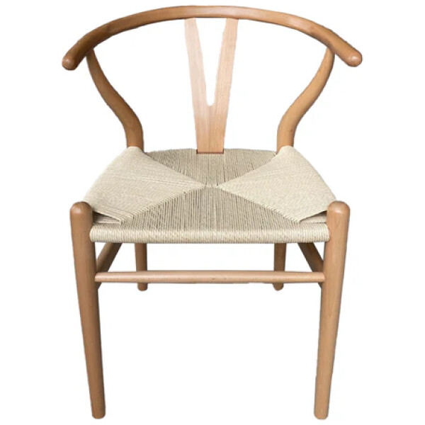 Silla Wishbone Madera Rep natural Calidad Economica - Imagen 2