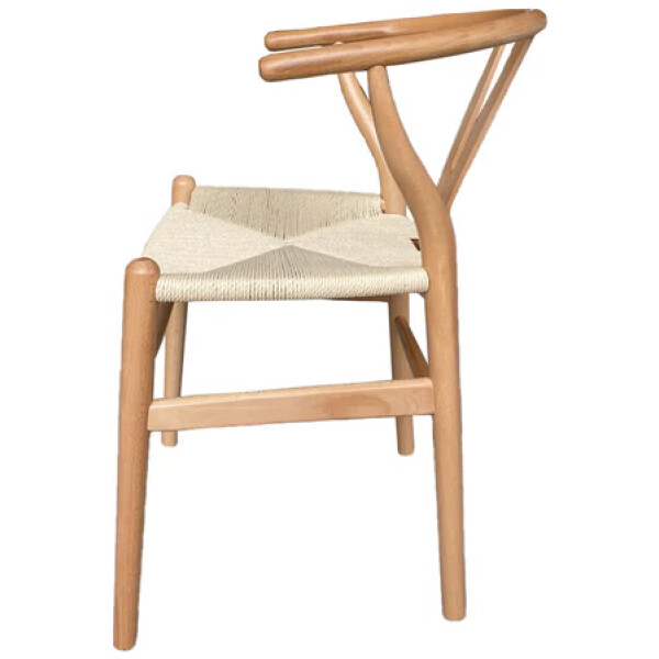 Silla Wishbone Madera Rep natural Calidad Economica - Imagen 3