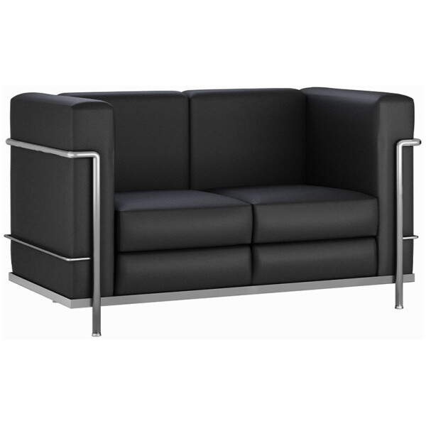 Sofá Cubic Estilo Le Corbusier 2P