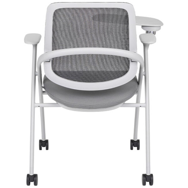 Silla Track Gris Base Rodajas - Imagen 3