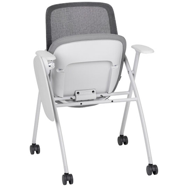 Silla Track Gris Base Rodajas - Imagen 4