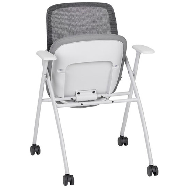 Silla Track Gris Base Rodajas - Imagen 5