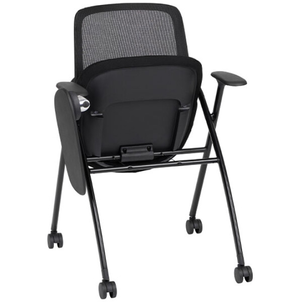 Silla Track Negra Base Rodajas - Imagen 9