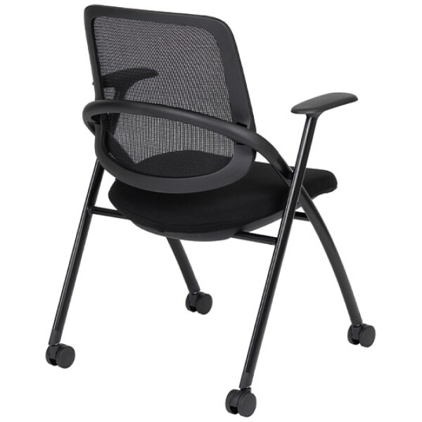 Silla Track Negra Base Rodajas - Imagen 11