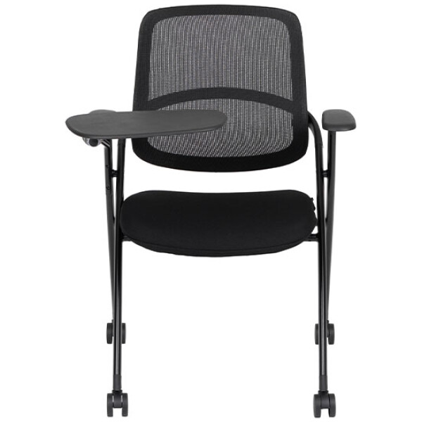 Silla Track Negra Base Rodajas - Imagen 4