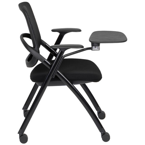 Silla Track Negra Base Rodajas - Imagen 6