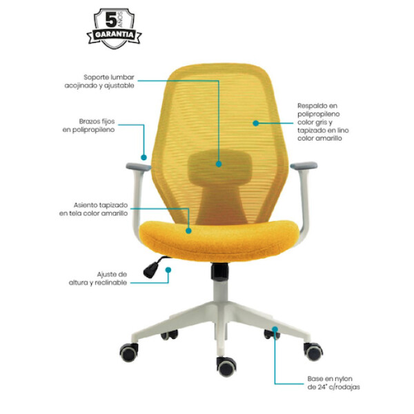 Silla Semi Ejecutiva AC-20 GA - Imagen 6