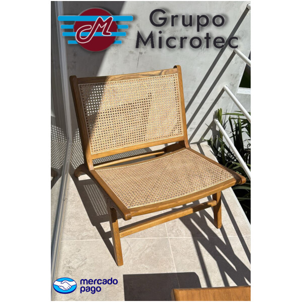 Sillón Ratan Chi-5 Rattan Bejuco Natural Sillon Olmo silla - Imagen 9