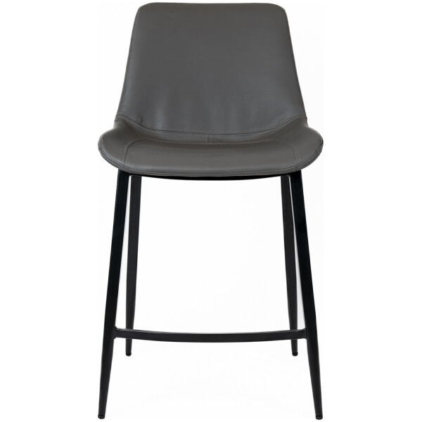 Banco Hope Piel Pu Fijo Pata Metal  Negro / Gris - Imagen 17
