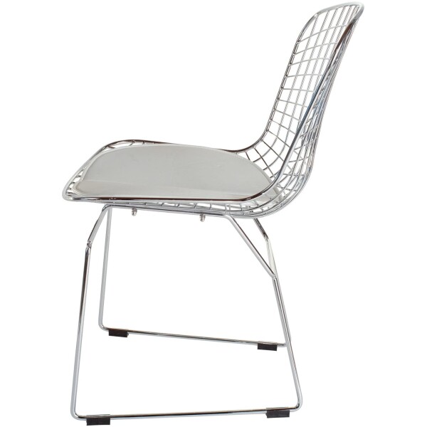 Silla Bertoia Cromo replica - Imagen 3
