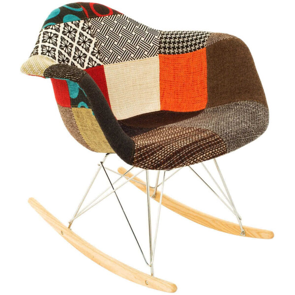 Mecedora Eames Patchworked - Imagen 2