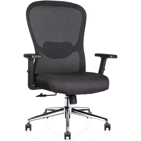 Silla Semi Ejecutiva Athelier OHE-903 Negro