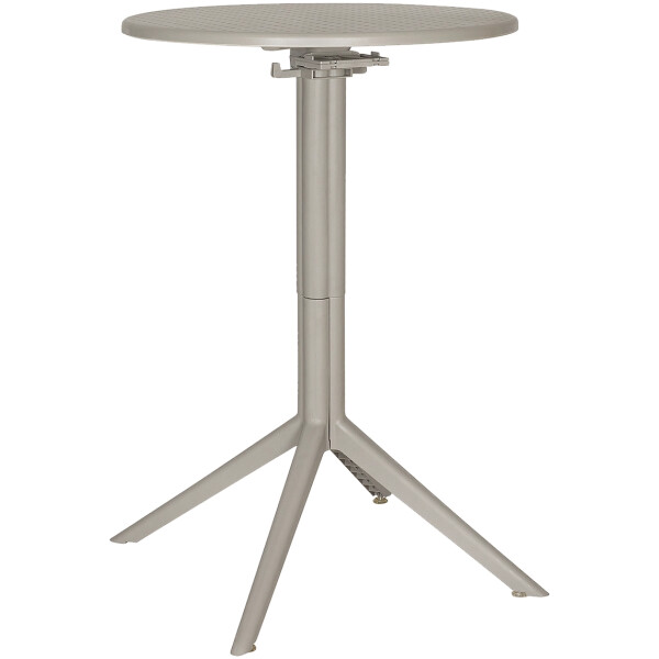 mesa alta periquera de plastico para exterior restaurant bar barra de comida plegable