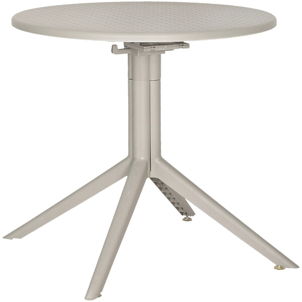 mesa de plastico para exterior restaurant bar barra de comida plegable