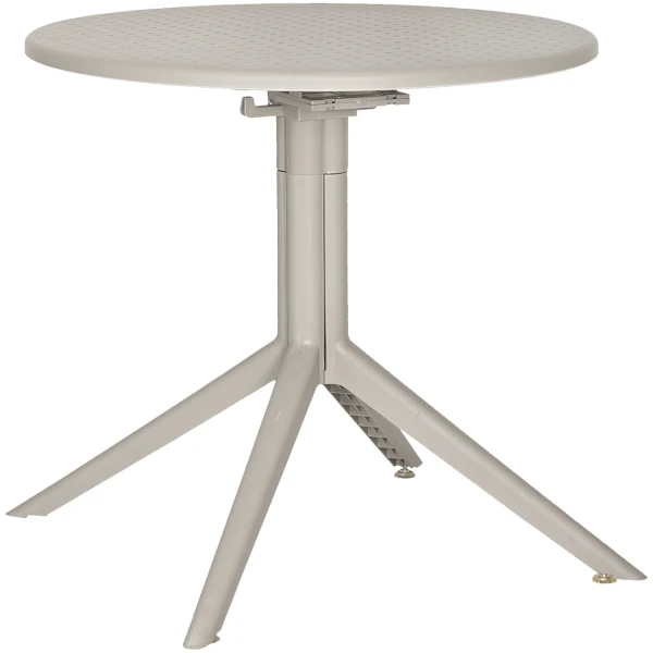 mesa de plastico para exterior restaurant bar barra de comida plegable