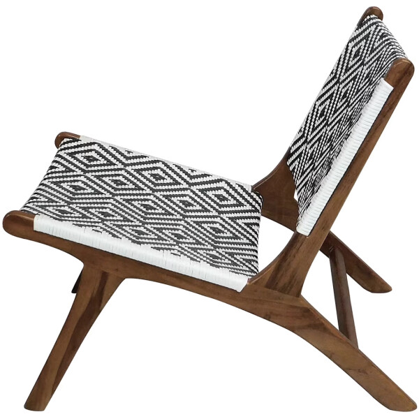 Sillón Ratan Chi-7 Rattan Sintetico Sillon Teca silla