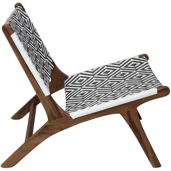 Sillón Ratan Chi-7 Rattan Sintetico Sillon Teca silla