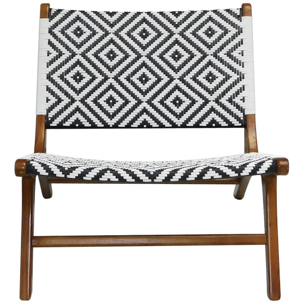 Sillón Ratan Chi-7 Rattan Sintetico Sillon Teca silla