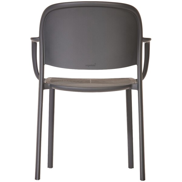 Silla para Hotel Trena Con Brazos Ezpeleta – Plastico Exterior apilable Uv Varios colores - Imagen 2