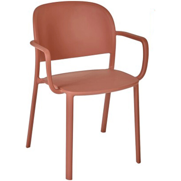 Silla para Hotel Trena Con Brazos Ezpeleta – Plastico Exterior apilable Uv Varios colores - Imagen 10