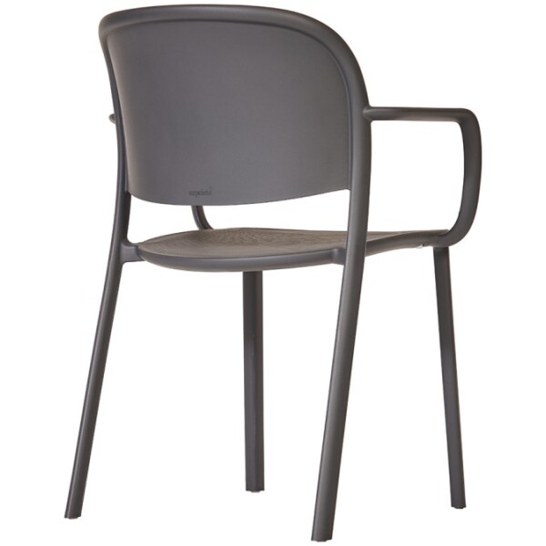 Silla para Hotel Trena Con Brazos Ezpeleta – Plastico Exterior apilable Uv Varios colores - Imagen 4